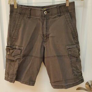 Lee Extreme Motion Dark Grey Men's cargo shorts Size 29